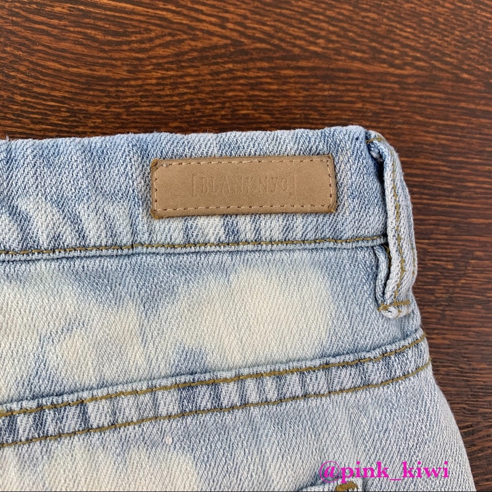 Blank NYC Little Queenie Distressed Shorts - Picture 6 of 8